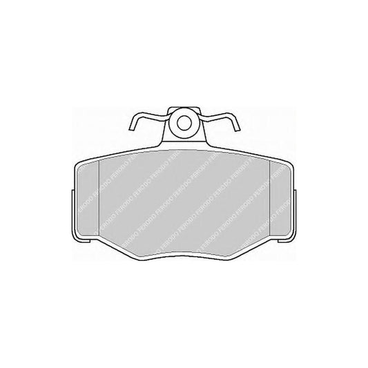 Ferodo Sl Fsl1889 Brake Pad Set Not Prepared For Wear Indicator