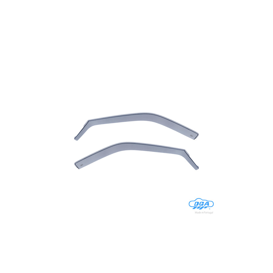 DGA 22218 Wind deflectors for SUZUKI IGNIS Arrow direction, Front, inner