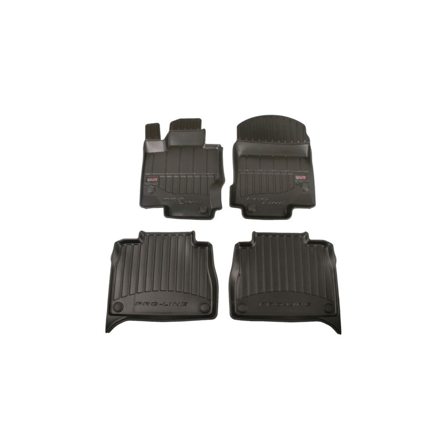 FROGUM 3D408180 Floor mat set suitable for MERCEDES-BENZ GLE (W167) Elastomer, Front and Rear, Quantity: 4, Black