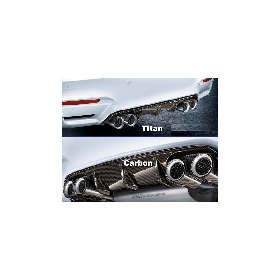 Genuine BMW F87 M2 M Performance Silencer/Muffler Exhaust System