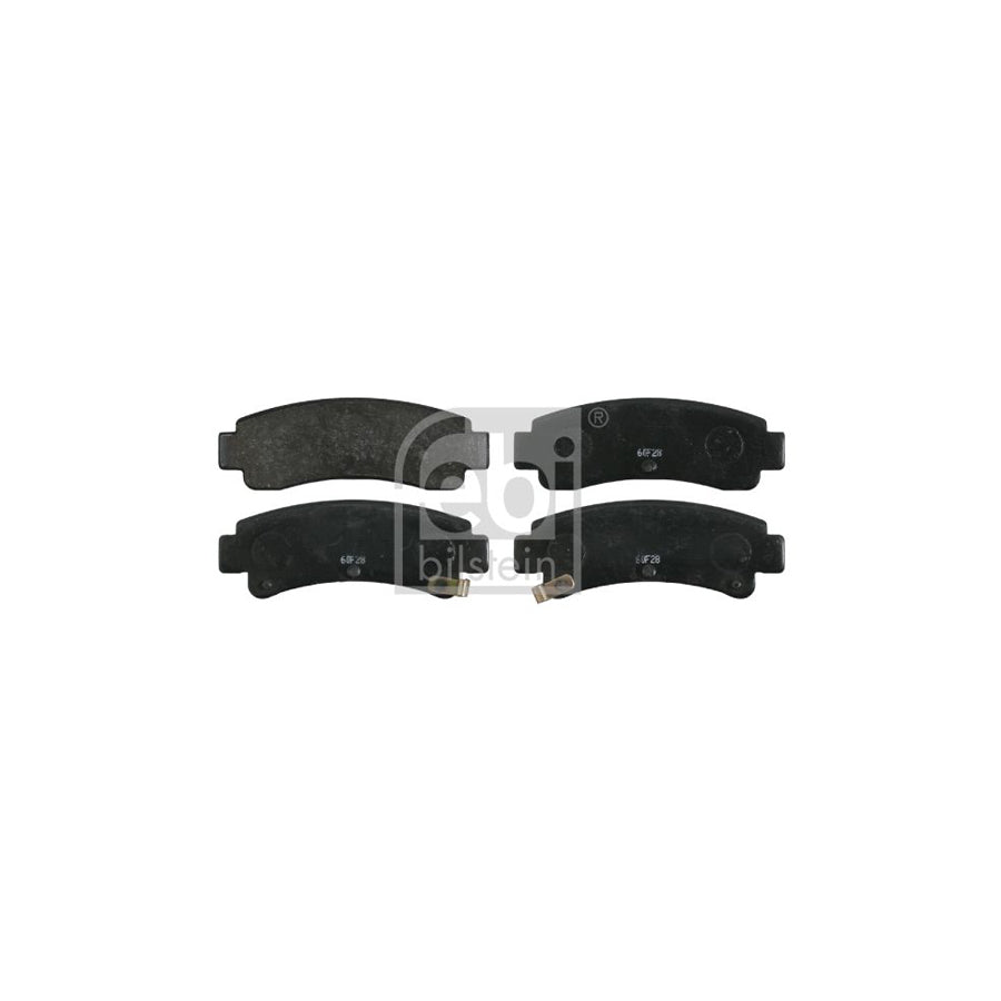 Febi Bilstein 16270 Brake Pad Set Rear Axle With Acoustic Wear Warning