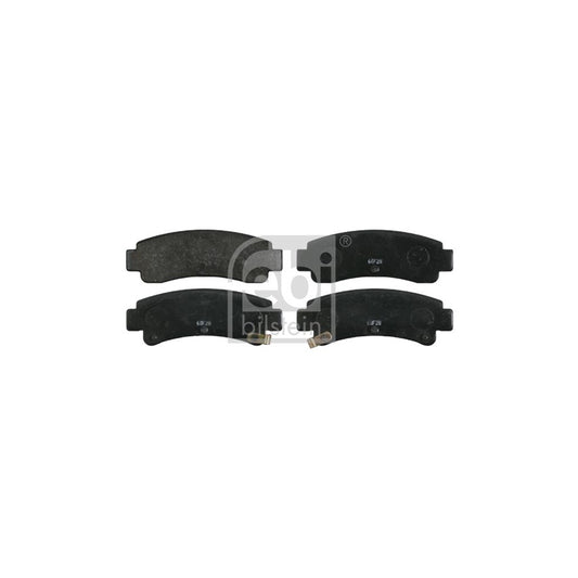 Febi Bilstein 16270 Brake Pad Set Rear Axle With Acoustic Wear Warning
