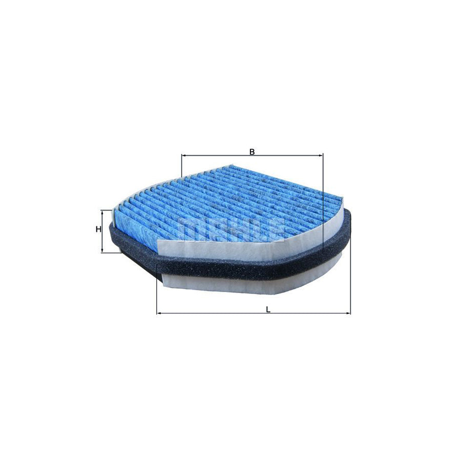 MAHLE ORIGINAL LAO 37 Pollen filter Activated Carbon Filter, with anti-allergic effect, CareMetix?