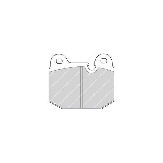 Ferodo Premier Fdb192 Brake Pad Set Prepared For Wear Indicator