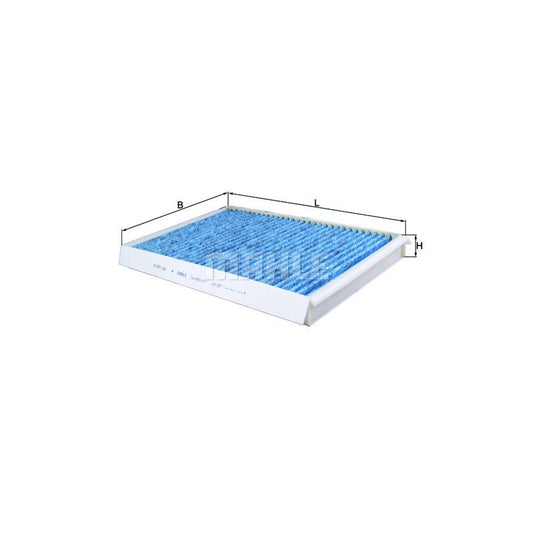 MAHLE ORIGINAL LAO 307 Pollen filter Activated Carbon Filter, with anti-allergic effect, with antibacterial action, CareMetix?