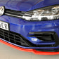 Rieger 00059581 VW Mk7 Mk7-Line Golf R Front Splitter -  Matte Black