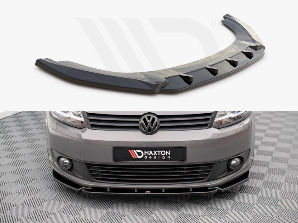Maxton Design VW-CA-3F-FD1T Front Splitter VW Caddy MK3 Facelift (2010-2015) | Duco Car Parts UK Car Parts