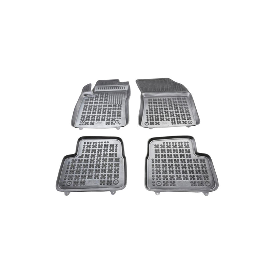 REZAW PLAST 201230 Floor mat set for CITRO??? C3 III (SX) Elastomer, Front and Rear, Black