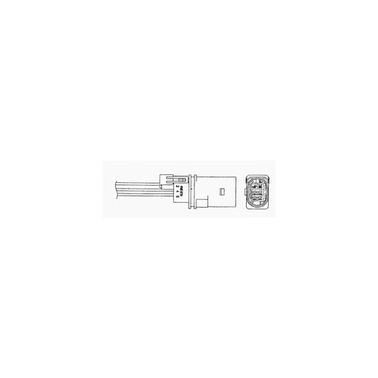 NTK Lambda Sensor / O2 Sensor (NGK 1727) - LZA15-A5