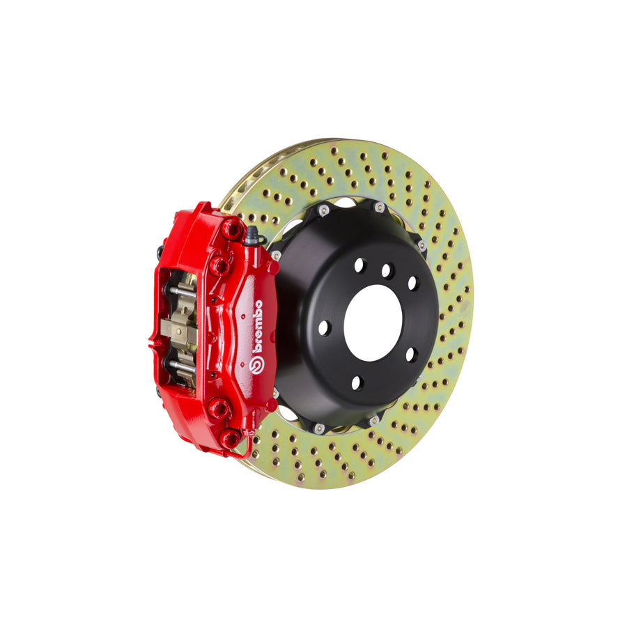 Brembo 2C1.8030A Porsche 930 Rear GT 4-Pistons Drilled 2-piece Big Brake Kit 345x28mm