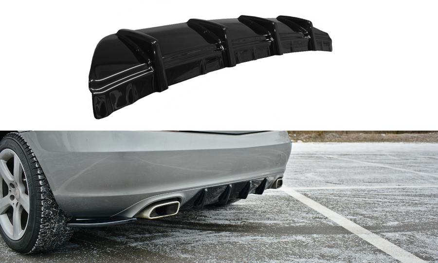 Maxton Design ME-SLK-R172-RS1T Rear Valance Mercedes Benz SLK-Class R172 | Duco Car Parts UK Car Parts