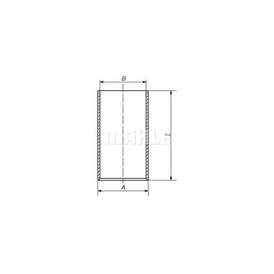 MAHLE ORIGINAL 007 WV 44 Cylinder Sleeve 82,6mm