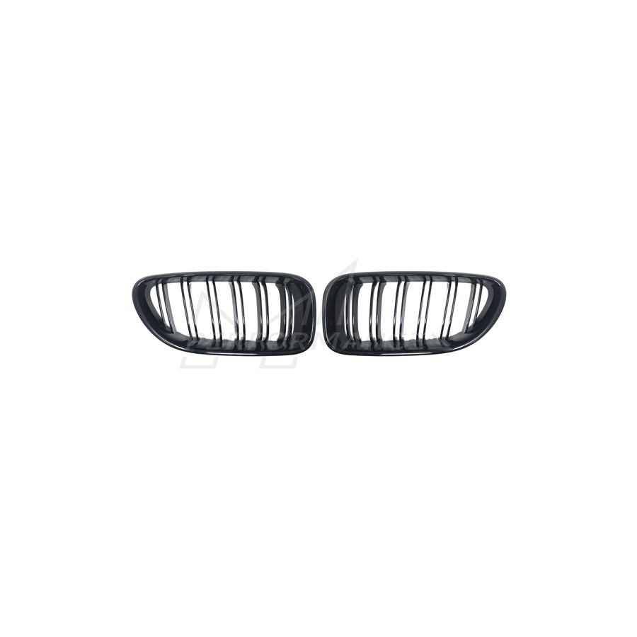 Genuine BMW M Performance F06 F12 F13 M6 Front Black Grilles (Pair)