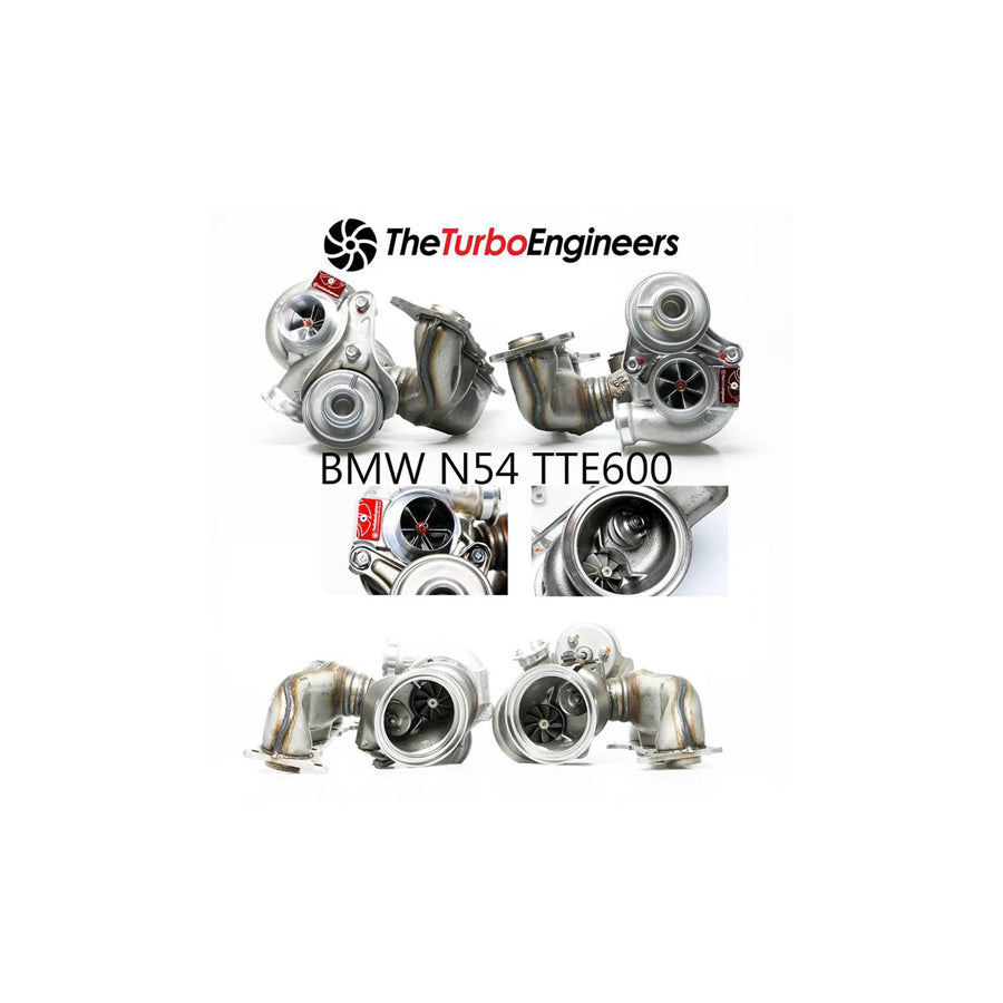 TTE BMW Hybrid Turbocharger Upgrade TTE600 135i & 335i (N54)