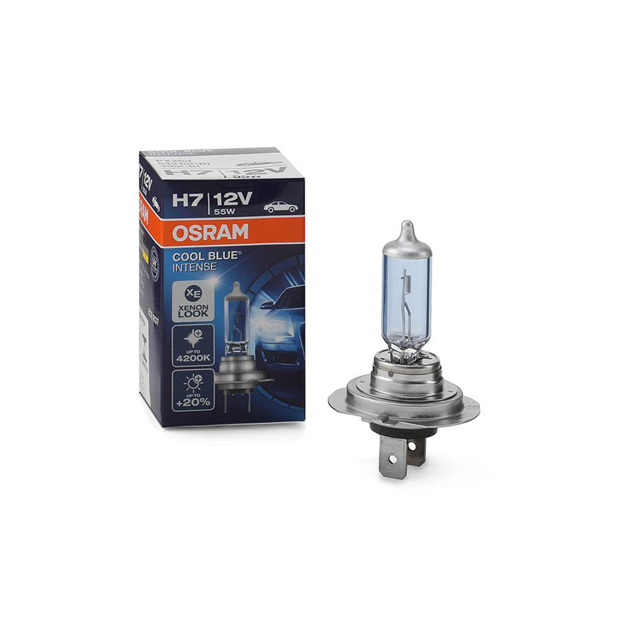 OSRAM COOL BLUE INTENSE 64210CBI Bulb, spotlight H7 12V 55W PX26d 4200K Halogen