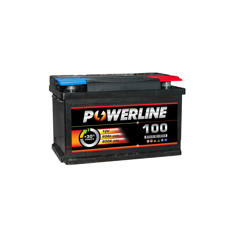 Powerline 100 Car Battery 12V