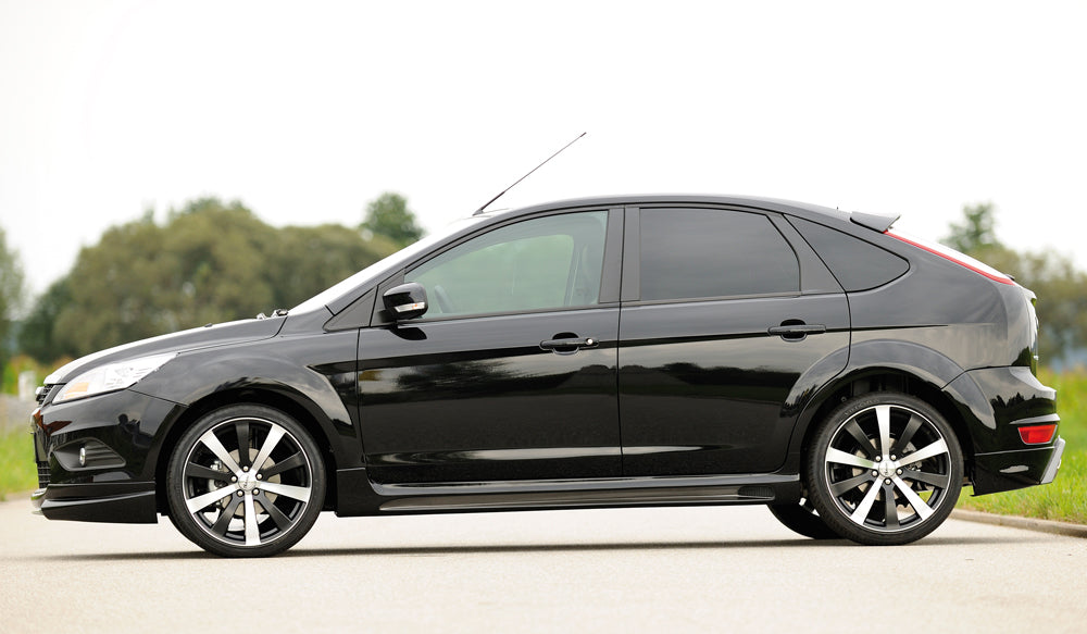 Rieger 00034133 Ford Focus 2 Right Side Skirt (Inc. Focus 2 ST) -  Matte Black