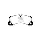 EBC PLK1699 Porsche Panamera (970) Yellowstuff Pads and Brake Line Performance Pack - Brembo Caliper 2 | Duco Car Parts UK Car Parts