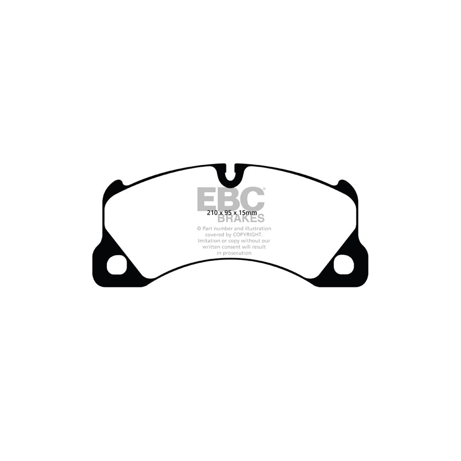 EBC PLK1699 Porsche Panamera (970) Yellowstuff Pads and Brake Line Performance Pack - Brembo Caliper 2 | Duco Car Parts UK Car Parts