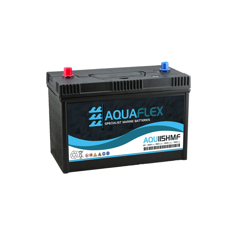 Aquaflex AQU115HMF Marine Battery 12V 90Ah 115Ah 150Ah