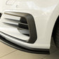 Rieger 00059580 VW Mk7 Golf Front Splitter (GTI, GTD & GTE) -  Matte Black