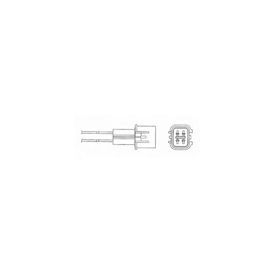 NTK Lambda Sensor / O2 Sensor (NGK 91543) - OZA660-EE30