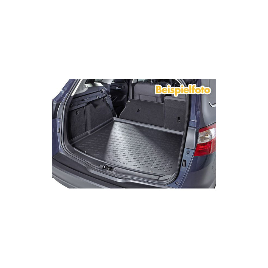 CARBOX 204127000 Car boot tray for OPEL ASTRA 1040x1140mm, Form
