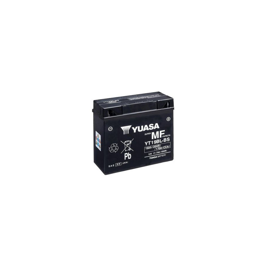 Yuasa YT19BL-BS MF Motorcycle Battery (51913)