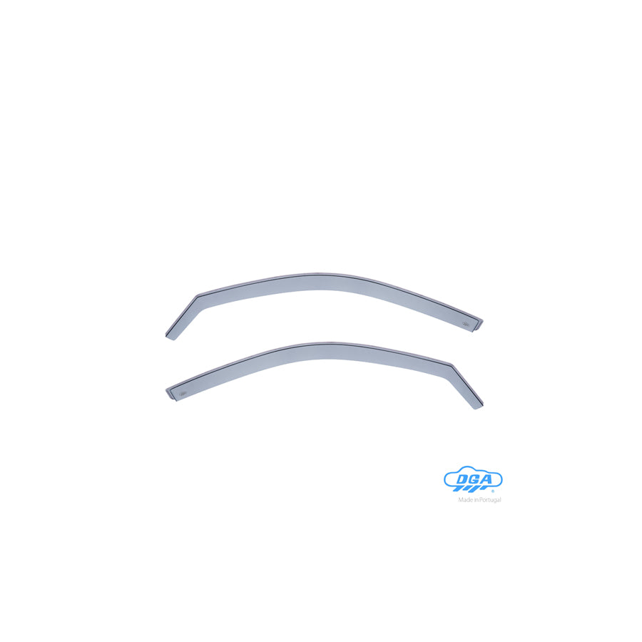 DGA 24015 Wind deflectors for VW Golf IV Hatchback (1J1) Arrow direction, Front, inner