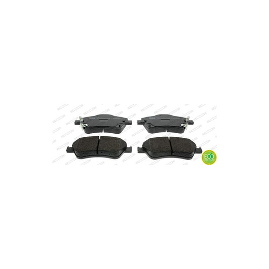 Ferodo Premier Eco Friction Fdb4046 Brake Pad Set With Acoustic Wear Warning With Piston Clip Without Accessories