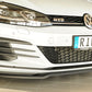Rieger 00059580 VW Mk7 Golf Front Splitter (GTI, GTD & GTE) -  Matte Black