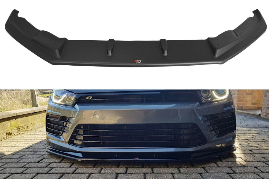 Maxton Design VW-SC-3F-R-FD1T Front Splitter V.1 Volkswagen Scirocco R MK3 (Facelift) | Duco Car Parts UK Car Parts