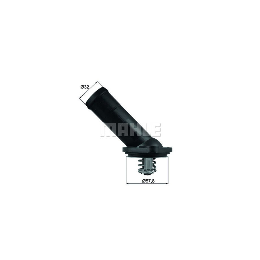 MAHLE ORIGINAL TI 225 92D Engine thermostat Opening Temperature: 92°C, with seal