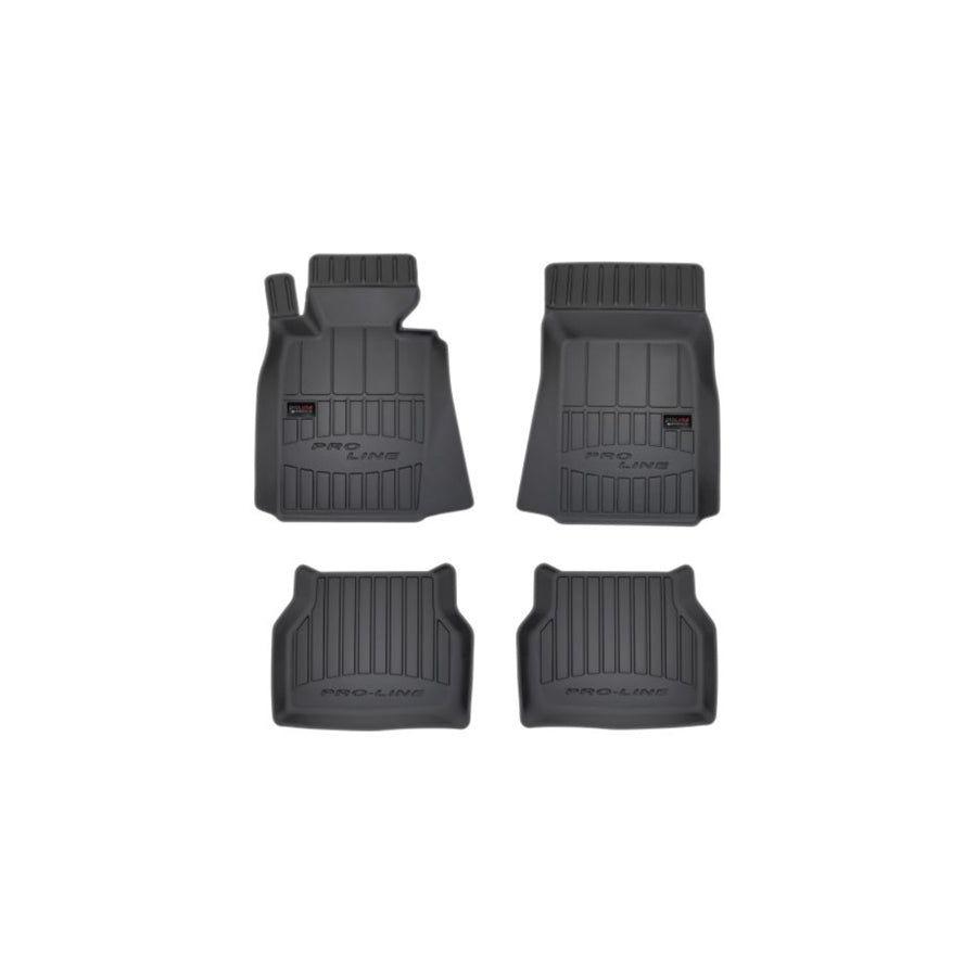 FROGUM Tailored 3D407367 Floor mat set for BMW 5 Series Elastomer, Front and Rear, Quantity: 4, Black, (LHD)