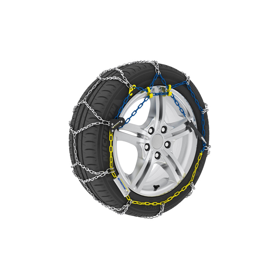 Michelin Extreme Grip 80 008428 Snow chains with chain tensioner, with mounting manual, with protective gloves, with storage bag, Bag
