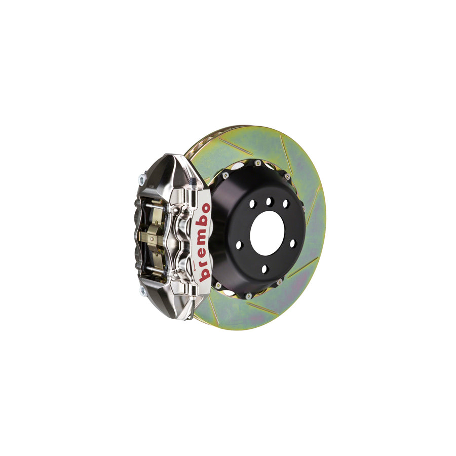 Brembo 2P2.8028AR Mitsubishi Lancer Rear GT-R 4-Pistons Slotted 2-piece Big Brake Kit 345x28mm | Duco Car Parts UK Car Parts