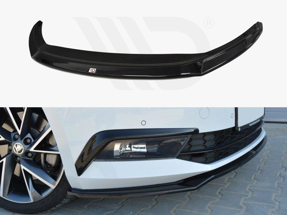 Maxton Design SK-SU-3-FD2T Front Splitter Skoda Superb III | Duco Car Parts UK Car Parts