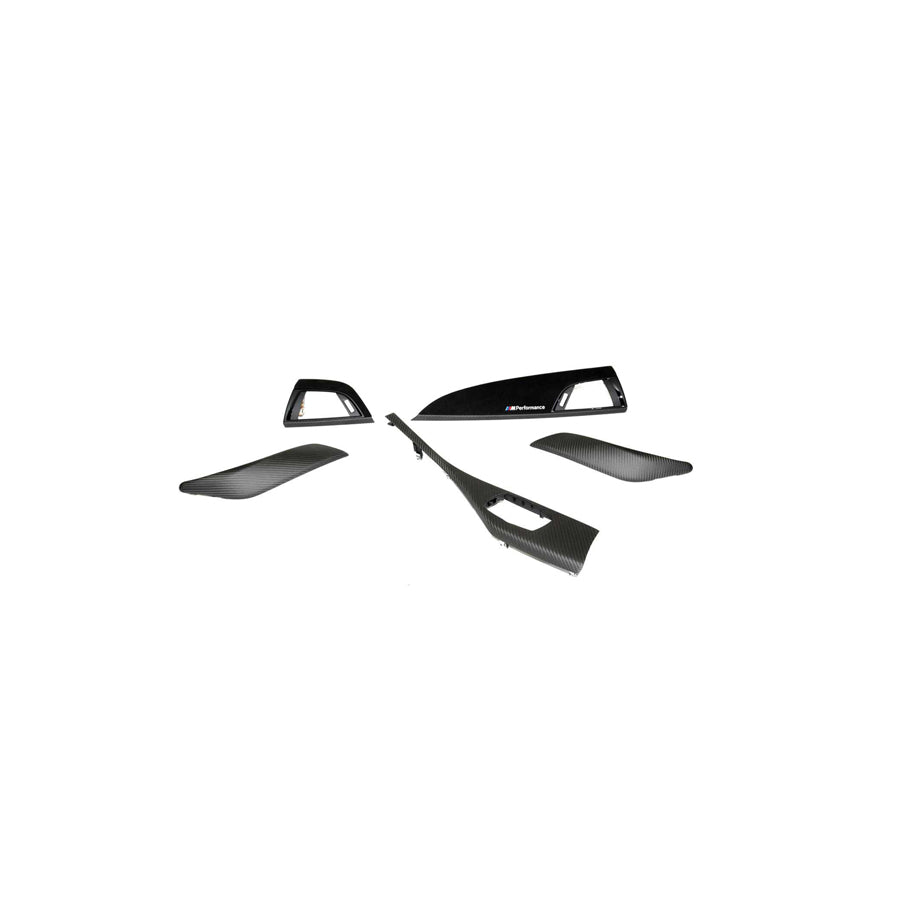 Genuine BMW F21 F22 F87 LHD Carbon & Alcantara Interior Trim Covers (Inc. 118i, M135i, M240i & M2) - ML Pewrformance UK