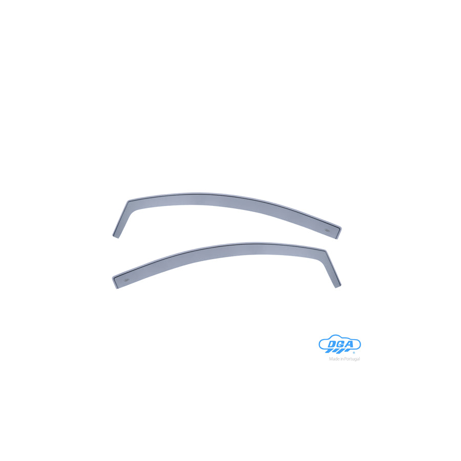 DGA 20035 Wind deflectors for RENAULT Megane III Hatchback (BZ0/1) Arrow direction, Front, inner