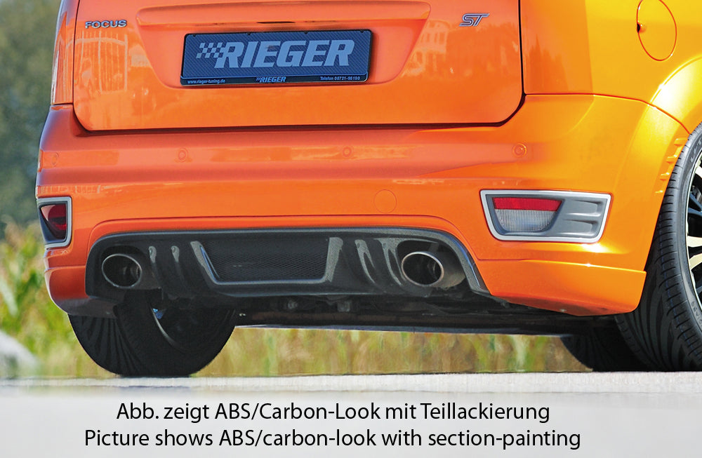 Rieger 00034148 Ford Focus 2 ST Rear Diffuser
