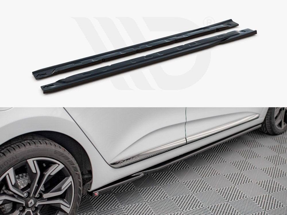 Maxton Design RE-CL-5-SD1T Side Skirts Diffusers Renault Clio MK5 (2019-) | Duco Car Parts UK Car Parts