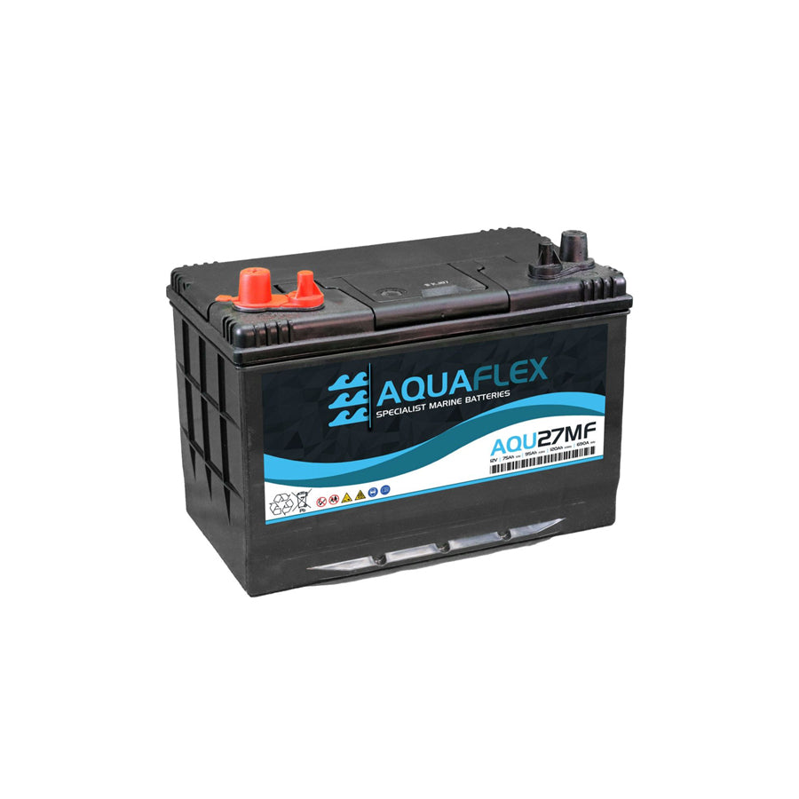 Aquaflex AQU27MF Marine Battery 12V 75Ah 95Ah 120Ah