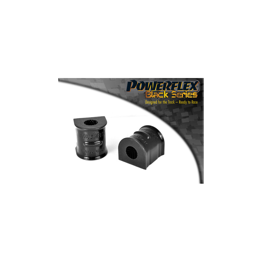 Powerflex PFR19-1204-21BLK Volvo Mazda Ford Rear Anti Roll Bar To Chassis Bush 21mm (Inc. V50, S40, Mazda 3, Focus) | Duco Car Parts UK Car Parts