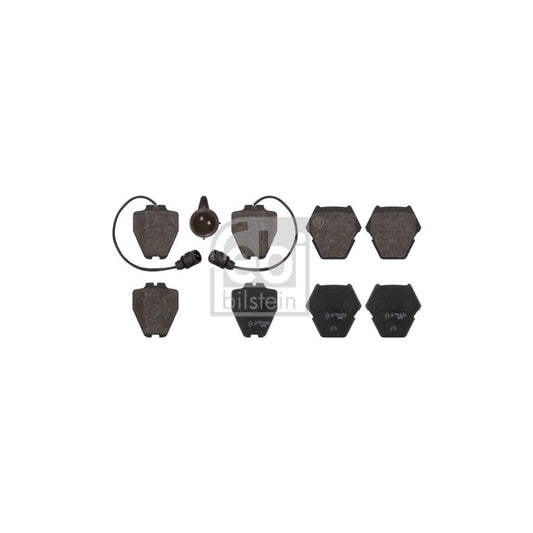 Febi Bilstein 16763 Brake Pad Set For Audi A8 D2 4D2 4D8 Front Axle Incl Wear Warning Contact