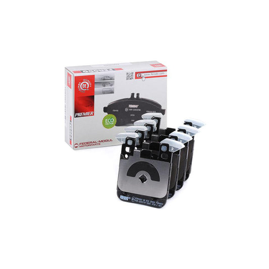 Ferodo Fdb4663 Brake Pad Set Premier Eco Friction Prepared For Wear Indicator Without Accessories