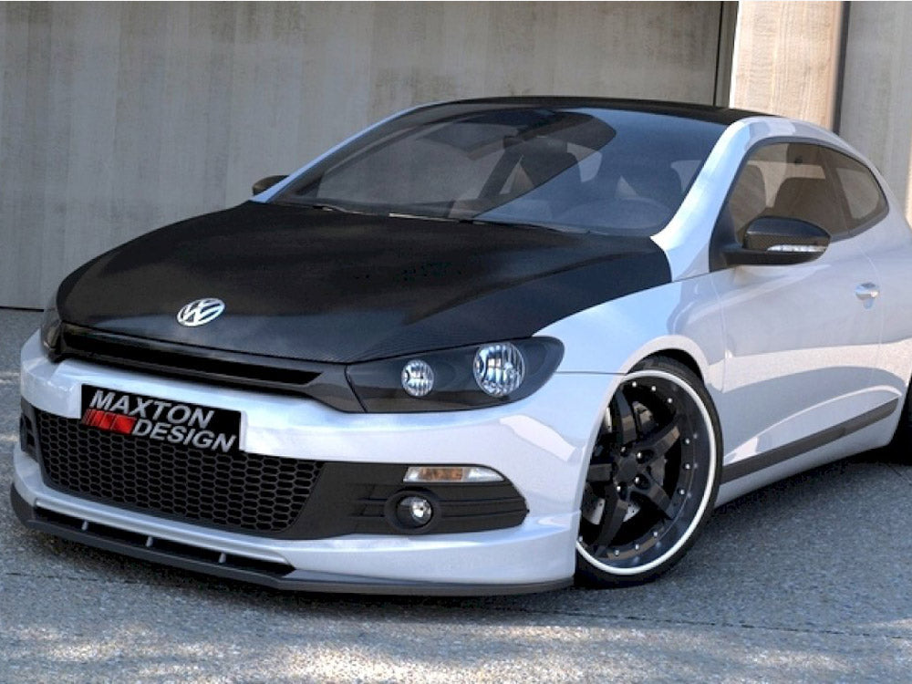 Maxton Design VW-SC-3-RLINE-FD1T Front Splitter VW SciroCCo R-line | Duco Car Parts UK Car Parts