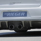 Rieger 00099658 VW Mk6 Golf Rear Diffuser (GTI & GTD)
