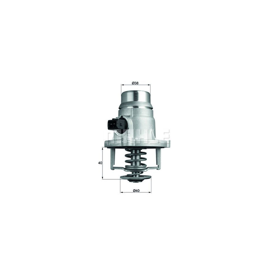 MAHLE ORIGINAL TM 27 105 Engine thermostat Opening Temperature: 105°C, with seal