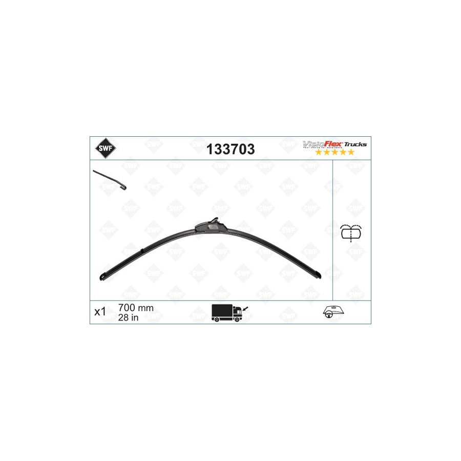 Swf 133703 Visioflex Trucks Wiper Blade | Duco Car Parts UK Car Parts