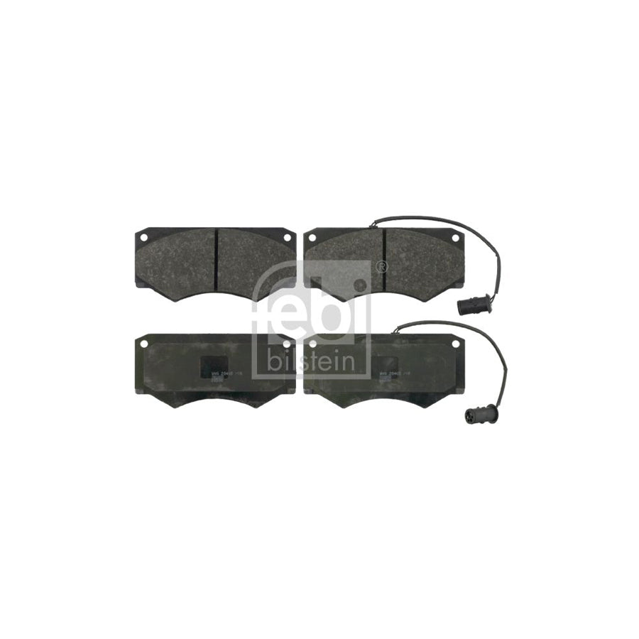 Febi Bilstein 16333 Brake Pad Set For Iveco Daily Front Axle Incl Wear Warning Contact